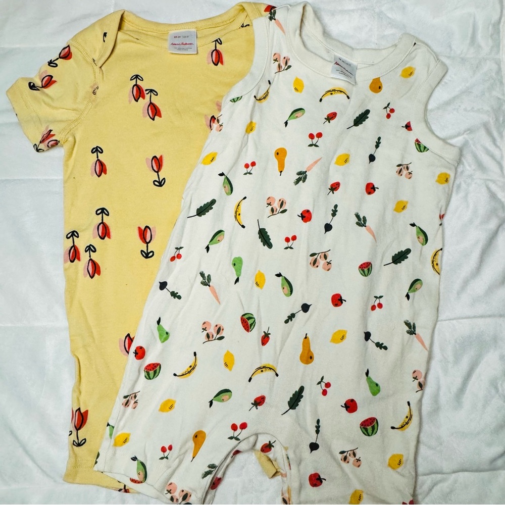 Colorful Baby Rompers Set by HANNA ANDERSSON